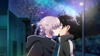 Call of the Night — Nazuna & Kou: Midnight Kiss, Anime, Call of the Night, Nazuna Nanakusa, Kou Yamori HD wallpaper