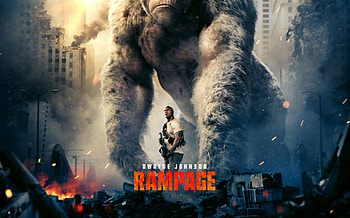 Rampage , rampage, dwayne-johnson, 2018-movies, movies HD wallpaper