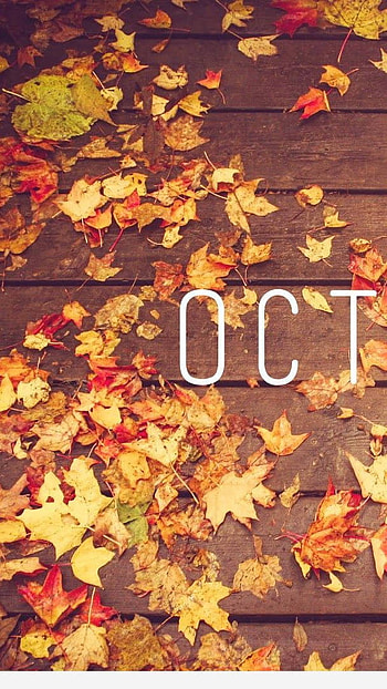 October HD phone wallpaper