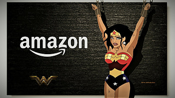 Wonder Woman In Chains 3, warrior princess, amazon warrior, wonder woman, nexus, superman, dc comics, fan art, backgrounds, anime, 1920x1080 only, batman, , amazon, catoons HD wallpaper