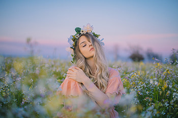woman, mood HD wallpaper