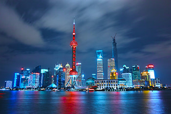 Shanghai Skyline, Intelligent investments, Financial hub, Strategic opportunities HD wallpaper