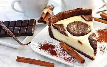 Cheesecake dessert, Delicious cake, Creamy filling, Tasty treat HD wallpaper