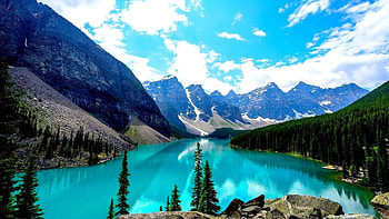 Captivating scenery, Stunning landscapes, Immersive visuals, Mesmerizing beauty HD wallpaper