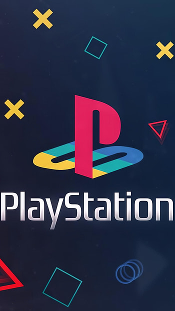 PlayStation logo background, Xperia HD phone wallpaper