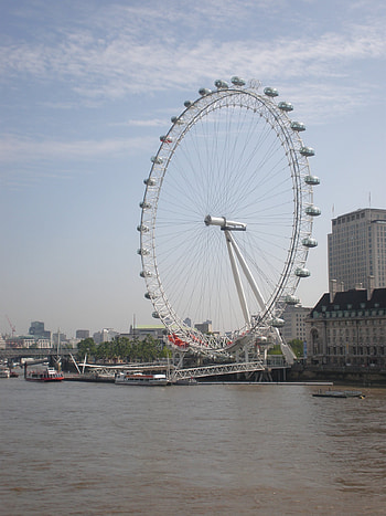 London Eye, Unique experience, Red box, Travel memories HD phone wallpaper