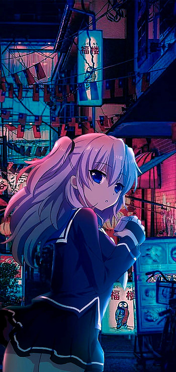 Nao Tomori, sky, magenta HD phone wallpaper