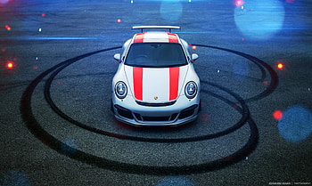 Porsche 911 Carrera GTS Rear View, porsche-carrera, porsche, cars, 2019-cars HD wallpaper