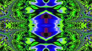 Trippy Psychedelic Fractal, trippy, psychedelic, aesthetic, green, Abstract, fractal, abstract green HD wallpaper