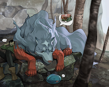 Sui (Campfire Cooking in Another World with my Absurd Skill), Fel (Campire Cooking in Another World with my Absurd Skill), Tsuyoshi Mukouda, Anime, Campfire Cooking in Another World with my Absurd Skill HD wallpaper