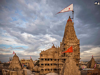 Gujarat, Dwarkadhish Temple HD wallpaper