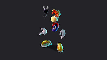 Rayman Talking to Andre, Rayman, video game HD wallpaper