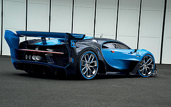 Bugatti Vision Gran Turismo, bugatti-veyron, cars HD wallpaper