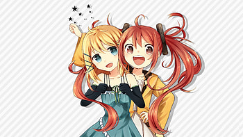 Anime girls, Enju Aihara, Tina Sprout, Black Bullet HD wallpaper