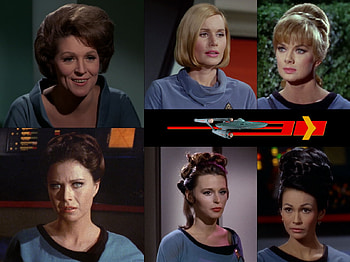 Star Trek Crew in Blue, Star Trek, TOS, crew, Chapel HD wallpaper