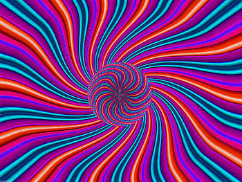 Abstract, Circles, Lines, Color, Colors, Optical Illusion HD wallpaper