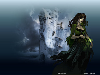 Mystical Magical, mist, blue, magic, magical, clouds, mystical HD wallpaper