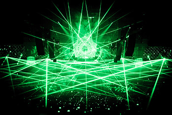 Laser Show, crowd, party, laser, rave HD wallpaper