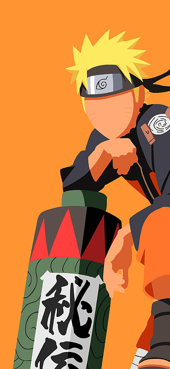 Naruto Minimalist, Anime, Naruto HD phone wallpaper