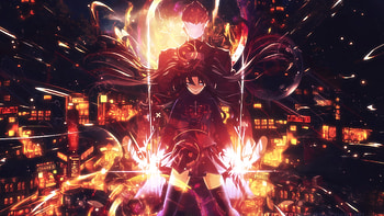 Anime - Fate/Stay Night: Unlimited Blade Works Rin Tohsaka Archer (Fate/ HD wallpaper