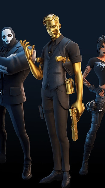 Fortnite Chapter 3, Season 2, Dark Theme, Background HD phone wallpaper