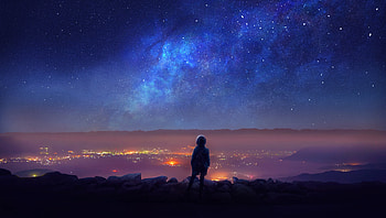 Future View From Height, artist, artwork, digital-art, deviantart HD wallpaper