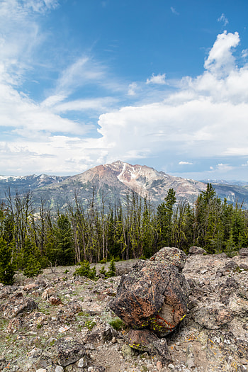 Landscape, Nature, Trees, Stones, Mountains, Rocks HD phone wallpaper