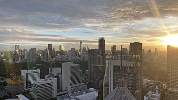 Bangkok Skyline, Digital transformation, Pandemic challenges, Technology partners HD wallpaper