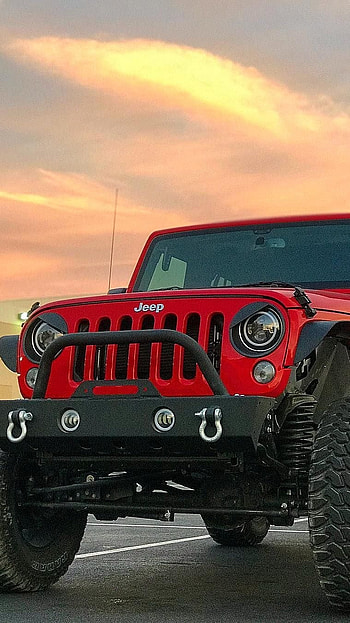 Thar Car, Red Thar HD phone wallpaper