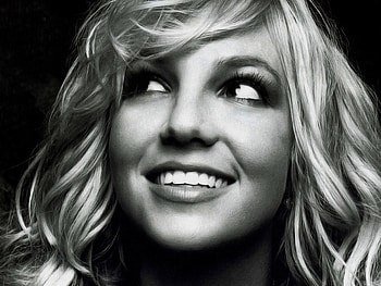 Britney Spears/Black&White, sexy, blonde, hot, singer, britney spears HD wallpaper