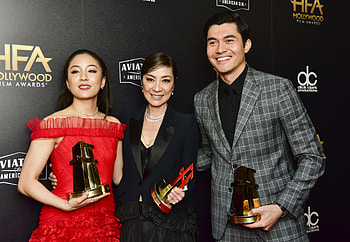 Crazy Rich Asians, Golden Globes nomination, Constance Wu, Hollywood history HD wallpaper