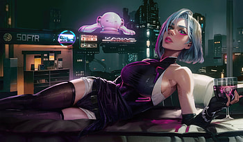 Cyberpunk Edgerunners Lucy, cyberpunk-edgerunners, cyberpunk, tv-shows, netflix, artstation HD wallpaper