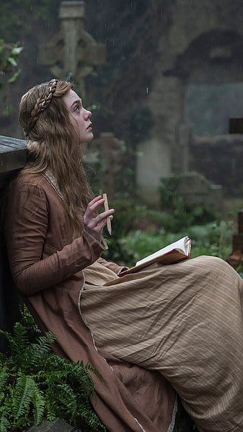 Mary Wollstonecraft Godwin, Elle Fanning HD phone wallpaper