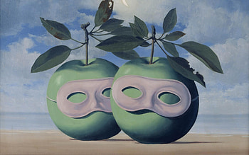 The Married Priest, Magritte HD wallpaper