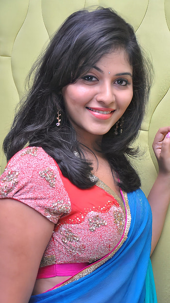 Anjali, saree beauty HD phone wallpaper