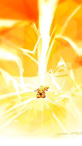 Pikachu, fiercy HD phone wallpaper