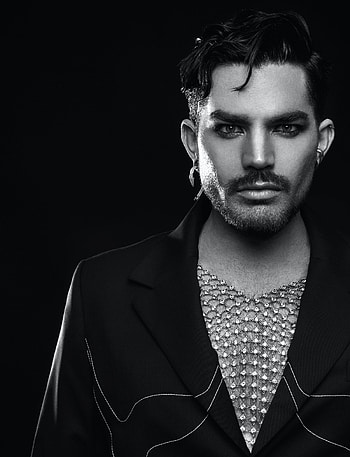Monochrome, Adam Lambert HD phone wallpaper
