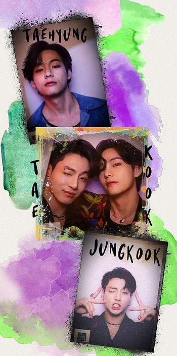 BTS - Taekook, JK, Jungkook, V, Taehyung HD phone wallpaper