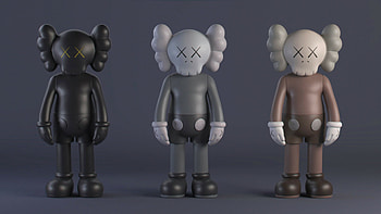 KAWS companion, Artistic display, Creative expression, Unique designs HD wallpaper
