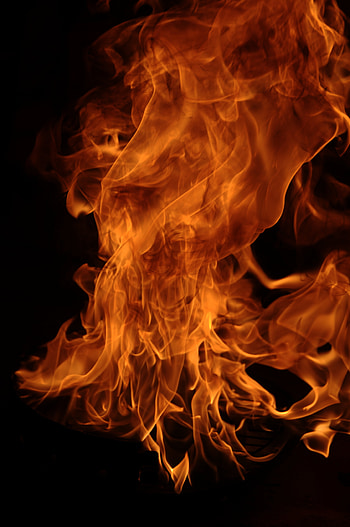 Fire, Bonfire, Night, Flame, Miscellanea, Miscellaneous HD phone wallpaper