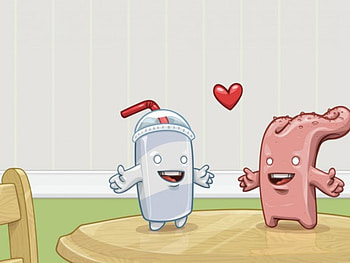 Can't Choose Love, chair, table, love, bread, heart, drink HD wallpaper