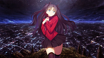 Tohsaka Rin by Accurian Tohsaka Rin by Accurian HD wallpaper