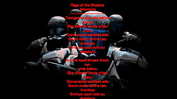 Star Wars: Republic Commando Music - Rage of the Shadow Warriors w/ Ancient Mandalorian Lyrics - YouTube HD wallpaper