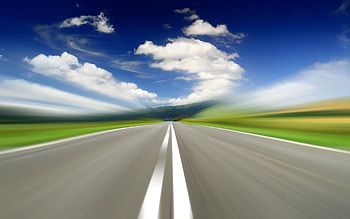 Landscape, Sky, Roads HD wallpaper