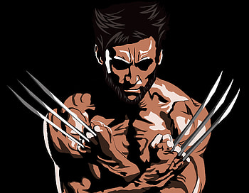 The Wolverine Art, wolverine, superheroes, digital-art, artwork HD wallpaper