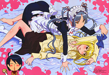 Maria Holic, matsurika shinouji, kanako miyamae, mariya shido HD wallpaper