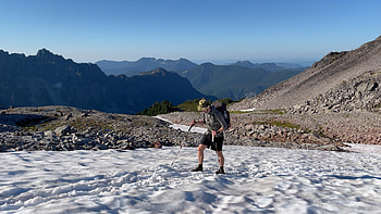 Mount Rainier National Park, Backpacking HD wallpaper