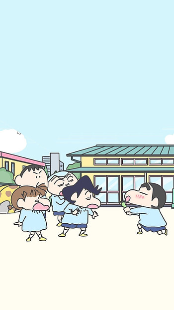 Shinchan Wala, School HD phone wallpaper