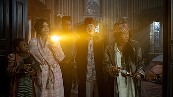 Haunted Mansion Gabbie And Kent, movie, Haunted Mansion HD wallpaper