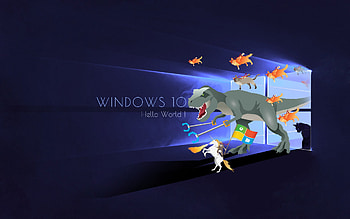 05. Windows unleashes the Ninja Cat and his steeds… Ninja Cat Steeds | 10 Cool Windows Ninja Cat HD wallpaper
